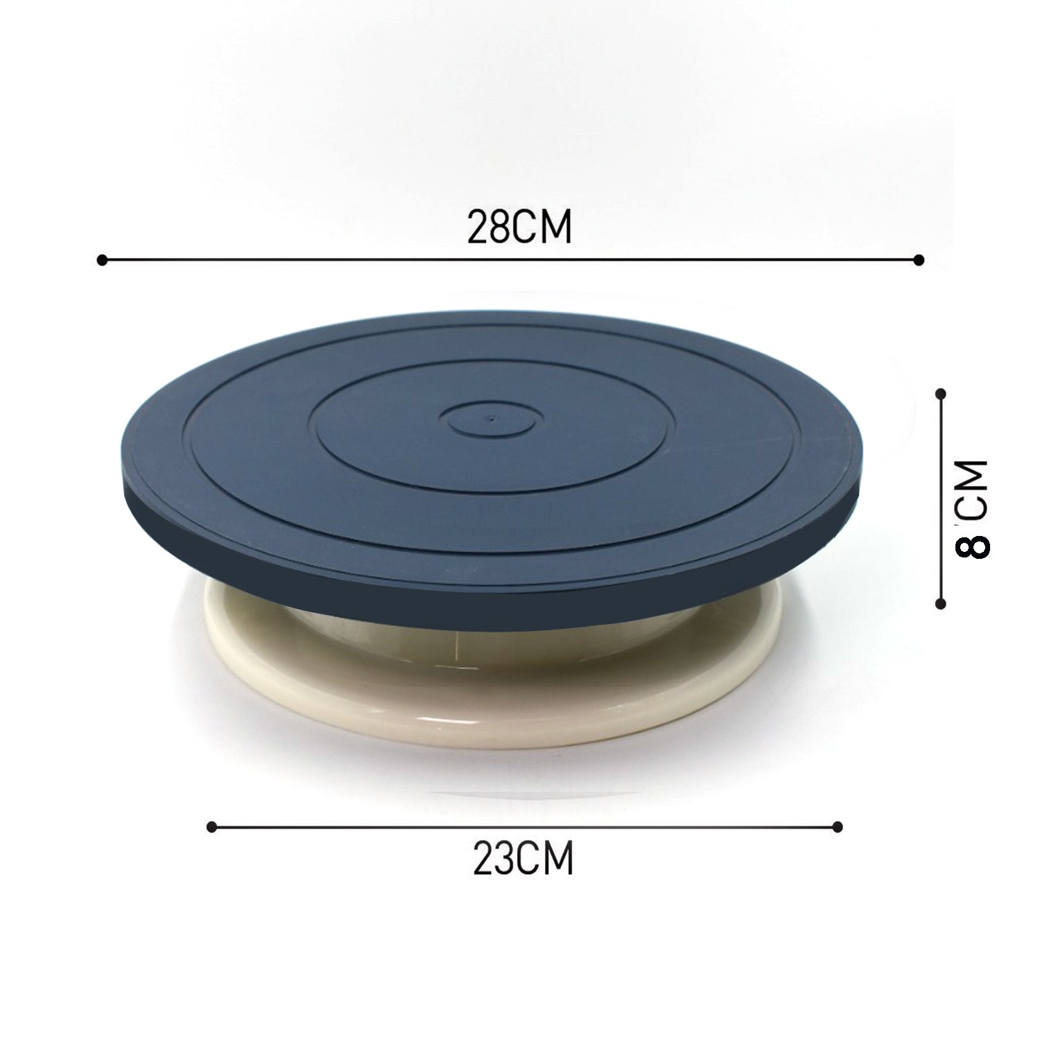 2734 Cake Blue Turntable used widely in bakeries and some of the household places while making and decorating cake and all purposes. freeshipping - DeoDap 2734 Cake Blue Turntable used widely in bakeries and some of the household places while making and decorating cake and all purposes. freeshipping - DeoDap